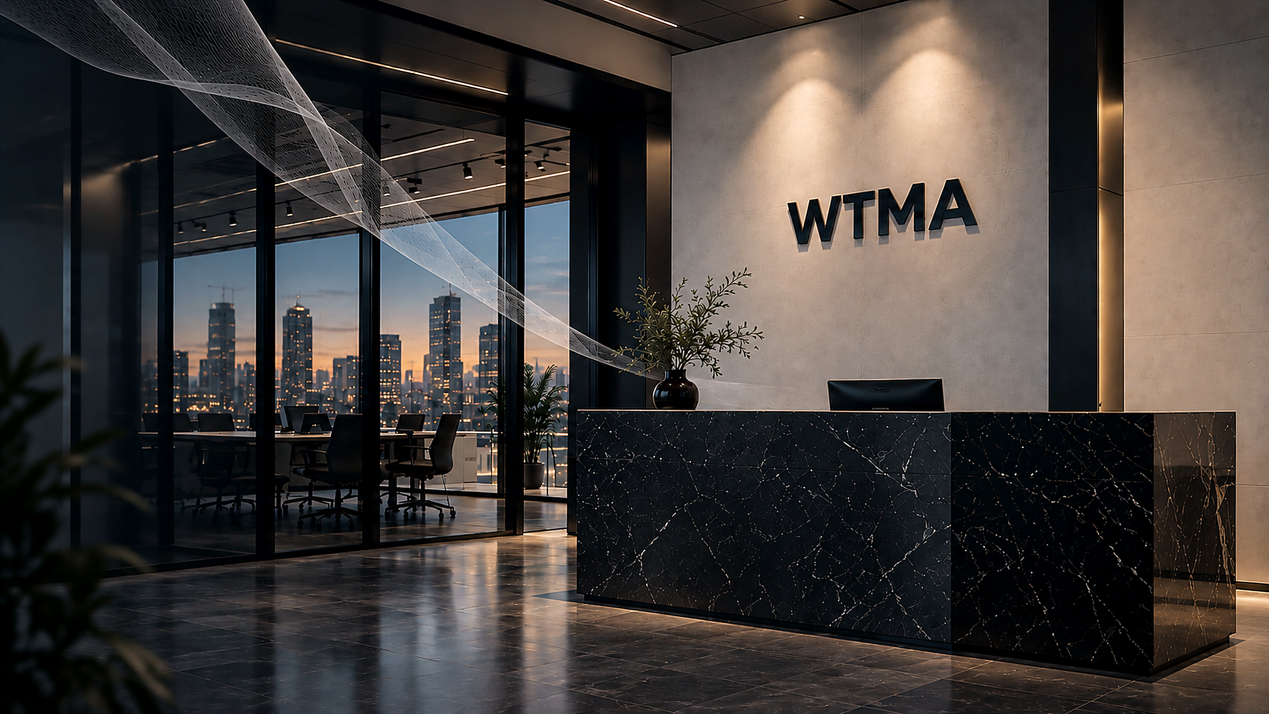 WTMA корпоративный офис и ресепшн