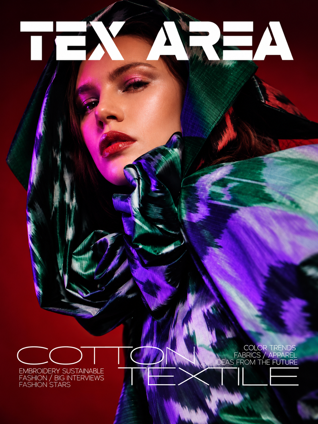 TEX AREA 02 — Cotton Textile, Color Trends, Sustainable Fashion